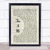 This Is Me The Greatest Showman Song Lyric Vintage Script Quote Print