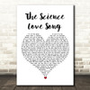 ASAP Science The Science Love Song White Heart Song Lyric Wall Art Print