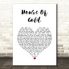 Twenty One Pilots House Of Gold White Heart Song Lyric Wall Art Print