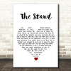 Hillsong United The Stand White Heart Song Lyric Wall Art Print