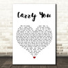 The Teskey Brothers Carry You White Heart Song Lyric Wall Art Print