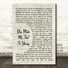 Frank Sinatra You Make Me Feel So Young Song Lyric Vintage Script Quote Print