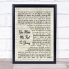 Frank Sinatra You Make Me Feel So Young Song Lyric Vintage Script Quote Print