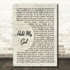 George Ezra Hold My Girl Song Lyric Vintage Script Quote Print