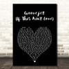 Sophie Ellis-Bextor Groovejet (If This Ain't Love) Black Heart Song Lyric Print