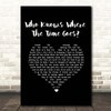 Sandy Denny & The Strawbs Who Knows Where The Time Goes Black Heart Song Lyric Print