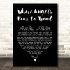 Bryan Adams Where Angels Fear to Tread Black Heart Song Lyric Print