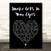 Platters Smoke Gets In Your Eyes Black Heart Song Lyric Print