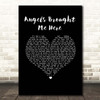 Guy Sebastian Angels Brought Me Here Black Heart Song Lyric Print