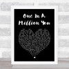 Lou Rawls One In A Million You Black Heart Song Lyric Print