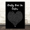 Trapt Only One In Color Black Heart Song Lyric Print