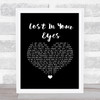 Debbie Gibson Lost In Your Eyes Black Heart Song Lyric Print