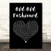 Frightened Rabbit Old Old Fashioned Black Heart Song Lyric Print