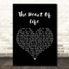 John Mayer The Heart Of Life Black Heart Song Lyric Print