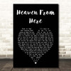 Robbie Williams Heaven From Here Black Heart Song Lyric Print