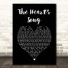 Hector Nicol The Heart's Song Black Heart Song Lyric Print