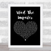 Kasabian Vlad The Impaler Black Heart Song Lyric Print