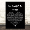 The Cinematic Orchestra To Build A Home Black Heart Song Lyric Print