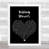 Tracy Chapman Telling Stories Black Heart Song Lyric Print