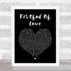 Antony And The Johnsons Fistful Of Love Black Heart Song Lyric Print