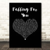 Mercury Falling For You Black Heart Song Lyric Print