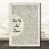 Walk The Moon Shut Up And Dance Song Lyric Vintage Script Quote Print