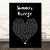 The Isley Brothers Summer Breeze Black Heart Song Lyric Print