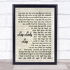 Lay Lady Lay Bob Dylan Script Quote Song Lyric Print