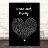 Karen Boddington and Mark Williams Home and Away Black Heart Song Lyric Print