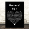 The Divine Comedy Charmed Life Black Heart Song Lyric Print