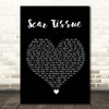 Red Hot Chili Peppers Scar Tissue Black Heart Song Lyric Print