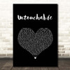 Taylor Swift Untouchable Black Heart Song Lyric Print