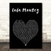 Volbeat Lola Montez Black Heart Song Lyric Print