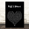 Beth Nielsen Chapman All I Have Black Heart Song Lyric Print