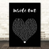 Bryan Adams Inside Out Black Heart Song Lyric Print