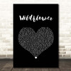 5 Seconds Of Summer Wildflower Black Heart Song Lyric Print