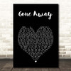 Five Finger Death Punch Gone Away Black Heart Song Lyric Print