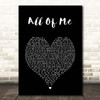 Jah Cure All Of Me Black Heart Song Lyric Print