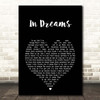 John Waite In Dreams Black Heart Song Lyric Print