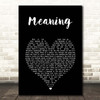 Gavin DeGraw Meaning Black Heart Song Lyric Print