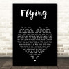 Bryan Adams Flying Black Heart Song Lyric Print