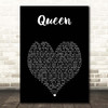 Jessie J Queen Black Heart Song Lyric Print