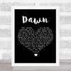 Poets Of The Fall Dawn Black Heart Song Lyric Print