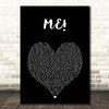 Taylor Swift (feat. Brendon Urie of Panic! At The Disco) ME! Black Heart Song Lyric Print