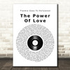 Frankie Goes To Hollywood The Power Of Love Vinyl Record Song Lyric Quote Print