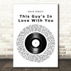 Herb Albert This Guy?Æs In Love With You Vinyl Record Song Lyric Quote Print