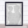 Ocean Colour Scene The Day We Caught The Train Father & Child Grey Song Lyric Print