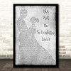 Natalie Cole This Will Be (An Everlasting Love) Grey Man Lady Dancing Song Lyric Print