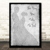 Donell Jones The Way You Make Me Feel Grey Man Lady Dancing Song Lyric Print