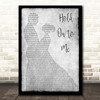 John Michael Montgomery Hold On To Me Grey Man Lady Dancing Song Lyric Print